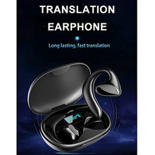 Load image into Gallery viewer, knitting machine M8 Language Translator Earbuds, 144 Languages Ernomic Design USB Power Supply Smart Translator Device, Portable Translator Earbuds_25
