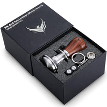 Load image into Gallery viewer, KNODOS 51mm Tamper Tool Espresso Rosewood Spring Loaded 30LB Calibrated Coffee Tamper Compatible With Delonghi, Casabrews, Smeg and more Espresso Machine Accessories_1
