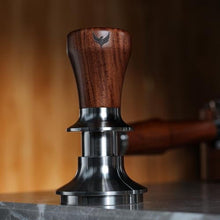 Load image into Gallery viewer, KNODOS 51mm Tamper Tool Espresso Rosewood Spring Loaded 30LB Calibrated Coffee Tamper Compatible With Delonghi, Casabrews, Smeg and more Espresso Machine Accessories_6874
