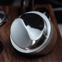 Load image into Gallery viewer, KNODOS 54mm Espresso Distribution Tool Walnut Coffee Distributor Adjustable Depth Stainless Steel Espresso Leveler Compatible with Breville Espresso Machines_6115
