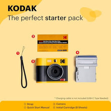 Load image into Gallery viewer, Kodak Cam Mini Shot 3 ERA Black 3x3_684
