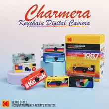 Load image into Gallery viewer, Kodak Charmera Key Chain Digital Camera Bundle, Yellow_2297
