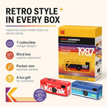 Load image into Gallery viewer, Kodak Charmera Key Chain Digital Camera Bundle, Yellow_2298
