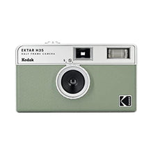 Load image into Gallery viewer, KODAK EKTAR H35 Half Frame Film Camera, 35mm, Reusable, Focus-Free, Lightweight, Easy-to-Use (Sage) (Film &amp; AAA Battery are not Included)_1
