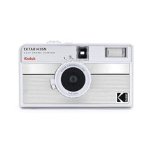 Load image into Gallery viewer, Kodak EKTAR H35N Half Frame Film Camera, 35mm, Reusable, Focus-Free, Bulb Function, Built-in Star Filter, Coated Improved Lens (Film &amp; AAA Battery are not Included) (Striped Silver), StripedSilver_1
