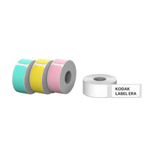 Load image into Gallery viewer, KODAK Label ERA M50 Sticker Label 12 Rolls Set (White 9Rolls, Pink/Green/Yellow 1 Roll Each), CartridgeRefill_1
