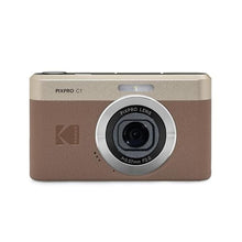 Load image into Gallery viewer, KODAK PIXPRO C1 13MP Compact Digital Camera, 26mm Fixed Lens, Brown_12
