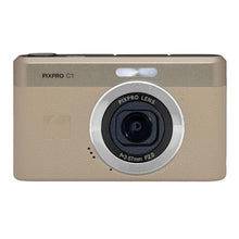 Load image into Gallery viewer, KODAK PIXPRO C1 13MP Compact Digital Camera, 26mm Fixed Lens, Tan_1
