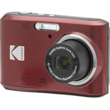 Load image into Gallery viewer, KODAK PIXPRO FZ45 16MP Compact Digital Camera, 4X Optical Zoom, AA, Red_1
