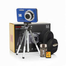 Load image into Gallery viewer, Kodak PIXPRO FZ55 Digital Camera (Blue) Friendly Zoom Bundle_1
