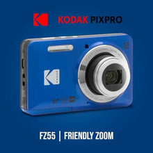 Load image into Gallery viewer, Kodak PIXPRO FZ55 Digital Camera (Blue) Friendly Zoom Bundle_2054
