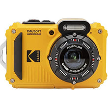 Load image into Gallery viewer, KODAK PIXPRO WPZ2 Waterproof Digital Camera Bundle, Includes: SanDisk 32GB MicroSD Memory Card, Spare Battery and More (5 Items) (Yellow)_63
