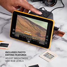 Load image into Gallery viewer, KODAK Slide N Scan Film &amp; Slide Scanner, 22MP, 7" Tiltable LCD, 135/110/126, BlackYellow_8203
