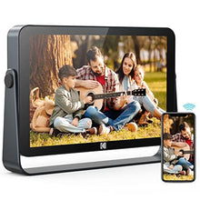 Load image into Gallery viewer, KODAK WiFi Digital Photo Frame, Built-in 4000mAh Battery,10.1 Inch 1920x1200 G+G IPS Touch Screen Digital Picture Frame, 32GB Storage, Auto-Rotate, KODAK APP, Gifts for Women, OceanBlue_1
