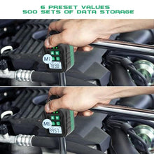 Load image into Gallery viewer, KOEORWS 1/2-Inch Digital Torque Adapter, 5.02-99.57 Ft.lb/6.8-135 N.m, Electronic Torque Wrench Converter with 2% Accuracy, Preset Function, Data Storage, 3/8 &amp; 1/4 Adapter for Bike, Moto, Car_6611
