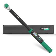 Load image into Gallery viewer, KOEORWS 1/2 Inch Drive Digital Torque Wrench, 12.53-250.7Ft.lb/17-340N.m, Long Electronic Torque Wrench with Preset Value, Buzzer &amp; LED Indicator, 2% Accuracy for Bike, Motorcycles, Car, Green_1
