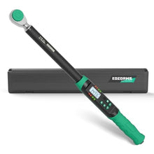 Load image into Gallery viewer, KOEORWS 1/2 Inch Drive Digital Torque Wrench, 7.38-147.5Ft.lb/10-200N.m, Long Electronic Torque Wrench with Preset Value, Buzzer &amp; LED Indicator, 2% Accuracy for Bike, Motorcycles, Car, Green_1
