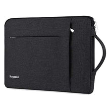 Load image into Gallery viewer, Kogzzen 15-16 Inch Laptop Sleeve with Handle Compatible with MacBook Pro 16/15/ Surface Laptop 15/ Surface Book 2 15, Shockproof Protective Case Carrying Bag, Ultrabook Dell HP Asus Samsung - Black_1
