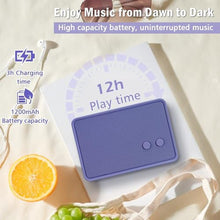 Load image into Gallery viewer, Konex Audio K-Cube-PP Bluetooth Speaker, 5W HD Sound, Bluetooth V5.0, 12H Playtime, Purple_6541
