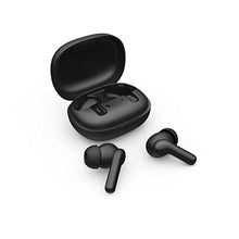Load image into Gallery viewer, Konnek Stein True Wireless Earbuds, Bluetooth 5.1 Active Noise Cancelling Headphones, Sliding Design Charging Case 500mAh, IPX4 Waterproof, Deep Bass Built-in Mic Call for Business &amp; Sports - Black_1
