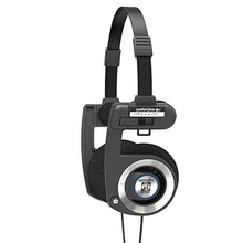 Load image into Gallery viewer, Koss Porta Pro Black On-Ear Headphones, Retro Style, Collapsible Design, Case Included, Black_1
