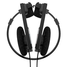 Load image into Gallery viewer, Koss Porta Pro Black On-Ear Headphones, Retro Style, Collapsible Design, Case Included, Black_7667
