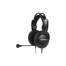Load image into Gallery viewer, Koss SB40 Computer Headset with Microphone, black/gold_1
