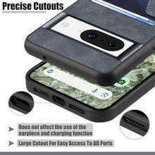 Load image into Gallery viewer, Kowauri Case for Google Pixel 8a, PU Leather Wallet Case with Credit Card Slot Holder Ultra Slim Protector Case for Google Pixel 8a (Gray)_975
