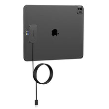 Load image into Gallery viewer, KU XIU Magnetic Wireless Charger for iPad Pro 12.9 (3rd/4th/5th/6th) &amp; iPad Air 13 (M2/M3) ONLY, 18W Fast Charging Smart Connector Charger, Wireless Charging Pad with 6.56ft USB-C Cable (Adapter Not)_1
