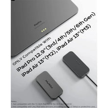 Load image into Gallery viewer, KU XIU Magnetic Wireless Charger for iPad Pro 12.9 (3rd/4th/5th/6th) &amp; iPad Air 13 (M2/M3) ONLY, 18W Fast Charging Smart Connector Charger, Wireless Charging Pad with 6.56ft USB-C Cable (Adapter Not)_489
