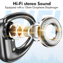 Load image into Gallery viewer, kurdene Wireless Earbuds Bluetooth Headphones Sport Over Ear Buds 60Hrs, Black_7337
