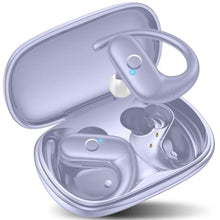 Load image into Gallery viewer, kurdene Wireless Earbuds Bluetooth Headphones Sport Over Ear Buds 60Hrs, Purple_1
