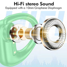 Load image into Gallery viewer, kurdene Wireless Earbuds Bluetooth Headphones Sport Over Ear Buds 60Hrs, MintGreen_7297

