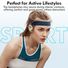 Load image into Gallery viewer, kurdene Wireless Earbuds Bluetooth Headphones Sport Over Ear Buds 60Hrs, MintGreen_7299
