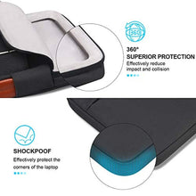 Load image into Gallery viewer, Lacdo 360 Protective Laptop Sleeve Case for 14 inch MacBook Pro M5 Pro/Max A3426 A3427 (2026), M5/M4/M3/M2/M1 A3434 A3112 A3401 A3185 A2918 A2992 | 13.8 inch Surface Laptop 7th Computer Bag, Black_8508
