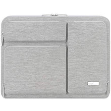 Load image into Gallery viewer, Lacdo 360 Protective Laptop Sleeve Case for 15 inch MacBook Air M5/A3448 (2026), M4 A3241 2025, M3 A3114, M2 A2941 2024-2023, 15" MacBook Pro A1990 A1707, Computer Bag with Accessory Pocket, Gray_1
