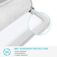 Load image into Gallery viewer, Lacdo 360 Protective Laptop Sleeve Case for 15 inch MacBook Air M5/A3448 (2026), M4 A3241 2025, M3 A3114, M2 A2941 2024-2023, 15" MacBook Pro A1990 A1707, Computer Bag with Accessory Pocket, Gray_8752
