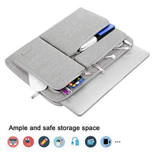 Load image into Gallery viewer, Lacdo 360 Protective Laptop Sleeve Case for 15 inch MacBook Air M5/A3448 (2026), M4 A3241 2025, M3 A3114, M2 A2941 2024-2023, 15" MacBook Pro A1990 A1707, Computer Bag with Accessory Pocket, Gray_8753
