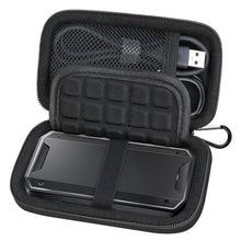 Load image into Gallery viewer, Lacdo Hard Drive Carrying Case for SanDisk Professional PRO-G40 SSD 1TB 2TB 4TB USB-C External Solid State Drives EVA Shockproof Water Repellent Storage Travel Bag, Black+Black, BlackBlack_1
