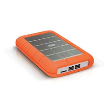 Load image into Gallery viewer, LaCie Rugged Triple 1TB External Hard Drive Portable HDD USB 3.0 FireWire 800 compatible for Mac and PC Computer Desktop Workstation Laptop (STEU1000400), Black_1

