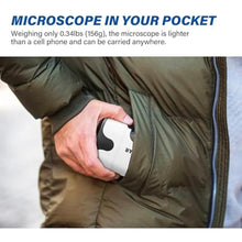 Load image into Gallery viewer, LAKWAR Portable Digital Microscope for Kids &amp; Adults, 200~1000X Pocket Handheld Microscope with Slide Kit, Photo and Video Capture with 2 HD Screen and 32G Micro SD Card, White_1057
