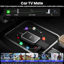 Load image into Gallery viewer, LAMTTO Car TV Mate Pro and Wireless CarPlay Adapter, BLACK_144
