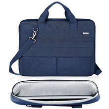 Load image into Gallery viewer, Landici Laptop Bag Case 17 17.3 inch, Waterproof Computer Sleeve Cover Compatible with MacBook 17, 17-18 inch HP Acer Dell Lenovo ASUS Laptop, Slim Briefcase with Shoulder Strap, Blue_8023
