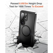 Load image into Gallery viewer, Lanhiem Magnetic for Samsung Galaxy S26 Ultra Case, IP68 Waterproof Dustproof, Built-in Screen Protector, Rugged Full Body Shockproof Cover for Galaxy S26 Ultra 5G 6.9 Inch, Black/Clear_631
