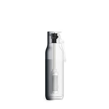 Load image into Gallery viewer, LARQ Bottle Filtered Insulated Stainless Steel Water Bottle with Filter Straw, Removes Chlorine, PFAS Lead, BPA-Free Leak Proof Flip Top, 24h Cold for Travel Gym Office, 25 oz, Obsidian Black, ObsidianBlack_1536
