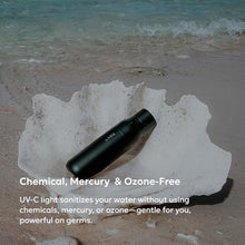 Load image into Gallery viewer, LARQ PureVis Smart Self-Cleaning UV Insulated Stainless Steel Water Bottle, ObsidianBlack_934
