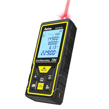 Load image into Gallery viewer, Laser Measure, Aufisi 229FT/100M Multifunctional Laser Measuring Tool M/in/Ft Unit Switching Backlit LCD Laser Distance Meter Area Volume Angle Sensor and Pythagorean Mode, Mens Gadgets, Yellow_1
