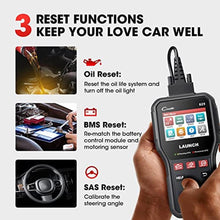 Load image into Gallery viewer, LAUNCH CR629 OBD2 Scanner ABS SRS Scan Tool with Active Test, 3 Services_112
