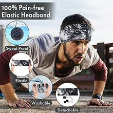 Load image into Gallery viewer, LC-dolida Sleep Headphones Bluetooth 5.4, Headband Earphones Wireless, Sleep Mask for Sleeping, Sports, Gifts, Workout, Jogging, Yoga,Insomnia, Air Travel, Meditation, InkPainting_666
