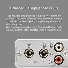 Load image into Gallery viewer, LEAUDIO Topping PA3S Power Amplifier MA12070*2 Class D Fully Balanced Single Ended AMP 80W*2 RCA TRS Power Amplifier (Silver)_6364
